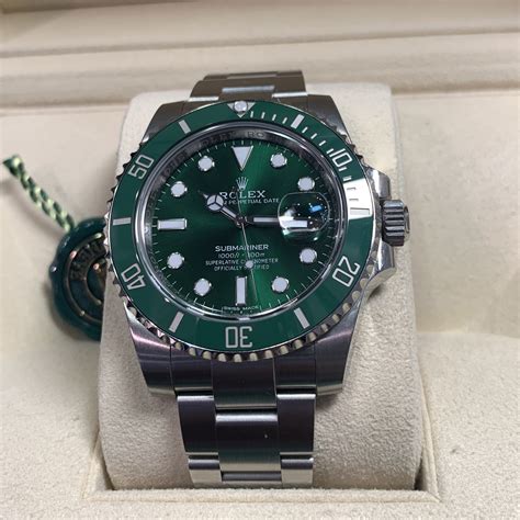 rolex fluckinger|rolex hulk submariner price history.